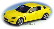 Mazda RX 8 yellow
